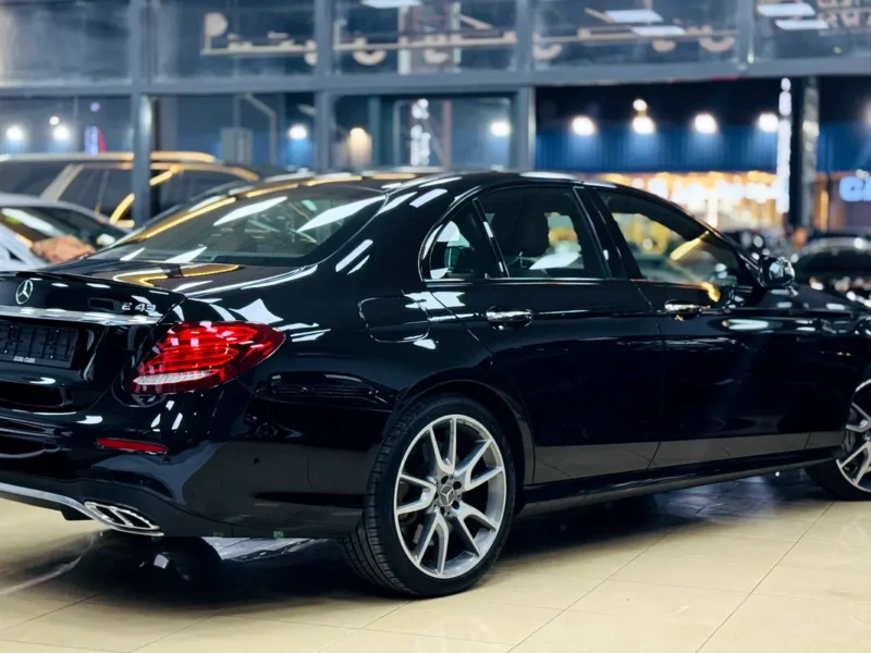 2017 Mercedes-Benz E-Class E 43 AMG 6 Cylinders Petrol Engine Black Brown Sedan GCC Specs