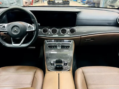 2017 Mercedes-Benz E-Class E 43 AMG 6 Cylinders Petrol Engine Black Brown Sedan GCC Specs