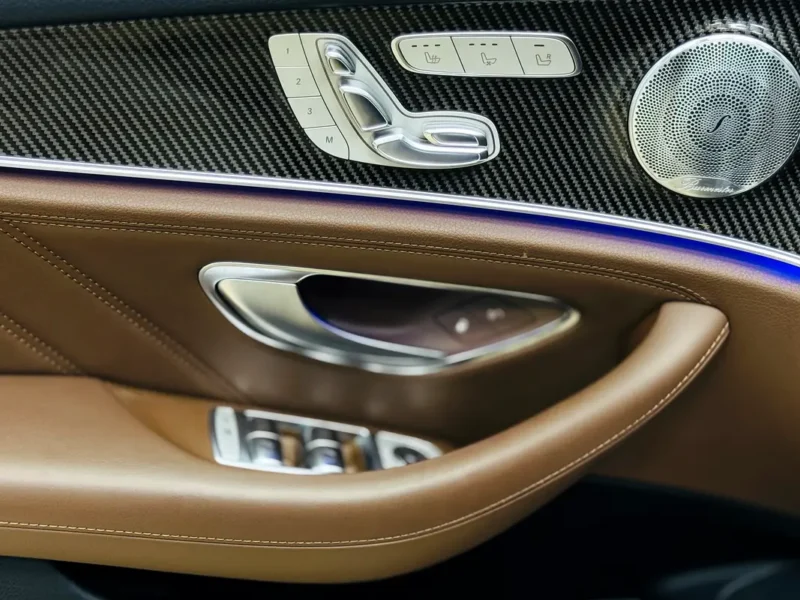 2017 Mercedes-Benz E-Class E 43 AMG 6 Cylinders Petrol Engine Black Brown Sedan GCC Specs