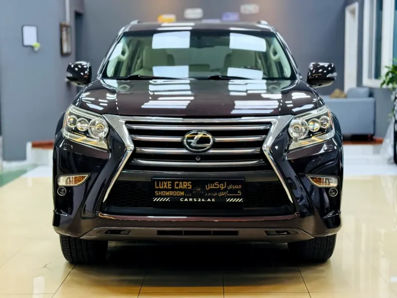 2014 Lexus GX-Series GX 460 Platinum 4.6 Litres V8 Petrol Engine Brown White SUV GCC Specs
