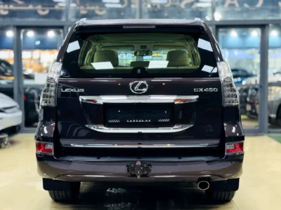 2014 Lexus GX-Series GX 460 Platinum 4.6 Litres V8 Petrol Engine Brown White SUV GCC Specs