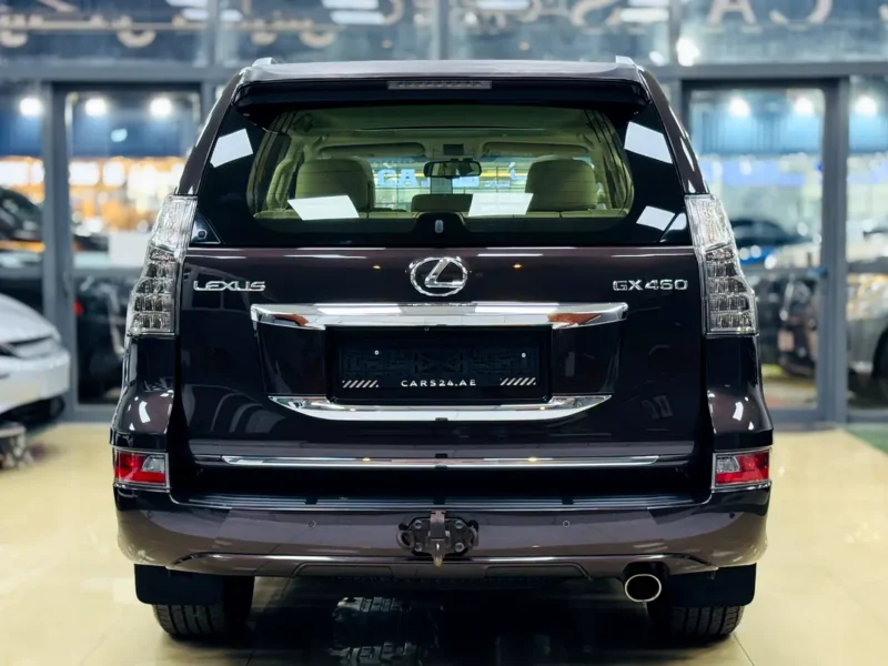 2014 Lexus GX-Series GX 460 Platinum 4.6 Litres V8 Petrol Engine Brown White SUV GCC Specs