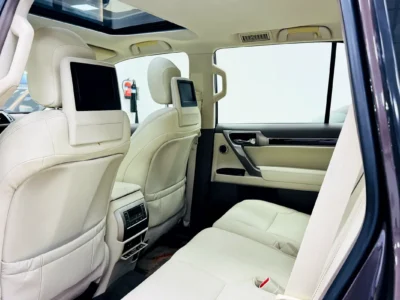 2014 Lexus GX-Series GX 460 Platinum 4.6 Litres V8 Petrol Engine Brown White SUV GCC Specs