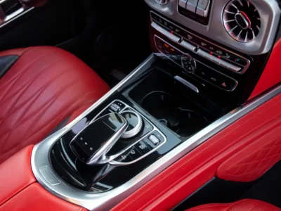 2021 Mercedes-Benz G-Class G 63 AMG 4.0L V8 Biturbo Petrol Engine White Red SUV Japanese Specs