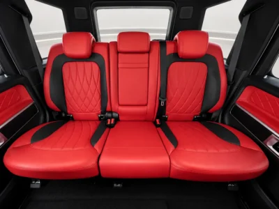 2021 Mercedes-Benz G-Class G 63 AMG 4.0L V8 Biturbo Petrol Engine White Red SUV Japanese Specs