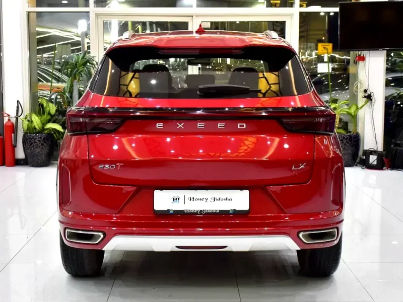 2024 Exeed LX Comfort 4 Cylinders Petrol Engine Red Tan Crossover GCC Specs Automatic