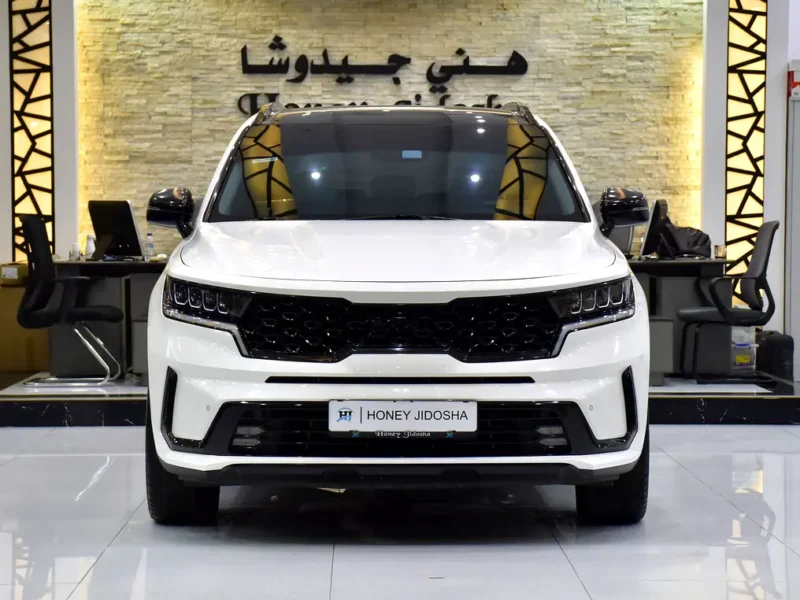 2023 Kia Sorento DLX 6 Cylinders Petrol Engine White Beige SUV GCC Specs Automatic