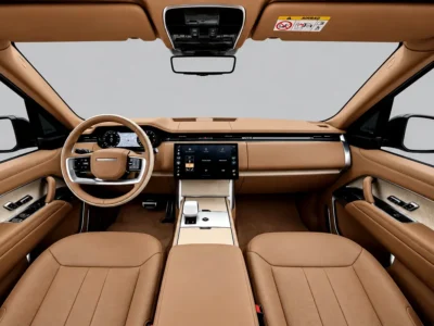 2025 Land Rover Range Rover SV 8 Cylinders Petrol Engine Black Tan SUV European Specs Automatic