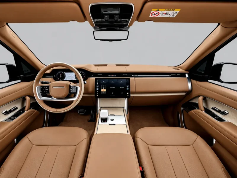 2025 Land Rover Range Rover SV 8 Cylinders Petrol Engine Black Tan SUV European Specs Automatic