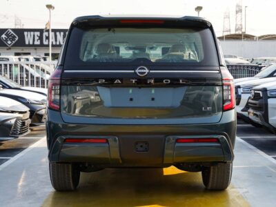 2026 Nissan Patrol LE T2 3.5-liter V6 twin-turbocharged Petrol Engine Green Beige SUV GCC Specs