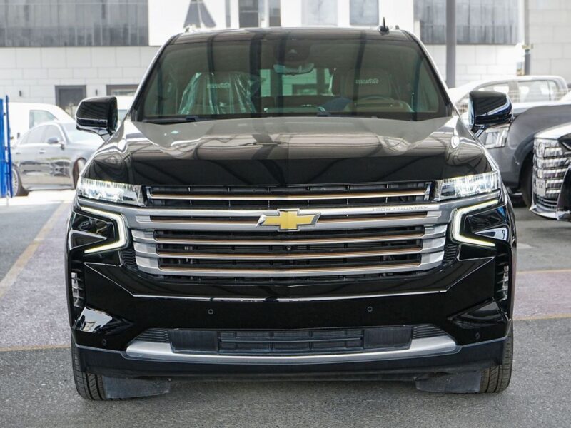 2023 Chevrolet Tahoe HIGH COUNTRY 6.2 Litres V8 Petrol Engine Black Brown SUV VIP SEATS