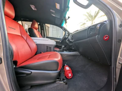2021 Toyota Hilux Adventure 4.0 Litres V6 Petrol Engine Grey Red Pickup Truck GCC Specs