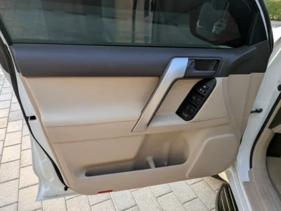 2021 Toyota Prado EXR 4.0 Litres 6 Cylinders Petrol Engine White Beige SUV GCC Specs