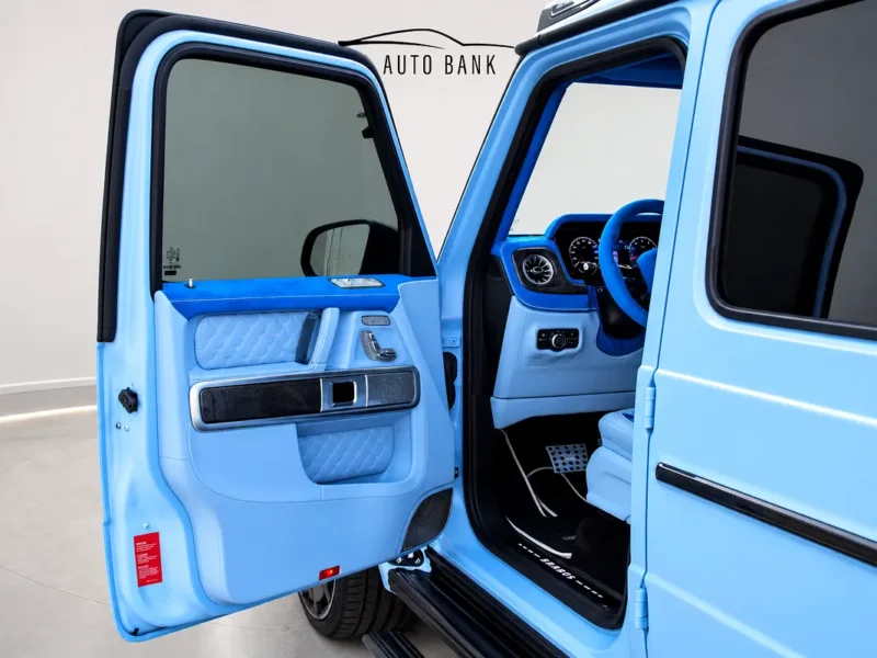 2025 Mercedes-Benz G-Class G 63 AMG 4.0L V8 Biturbo Petrol Engine Blue SUV Japanese Specs