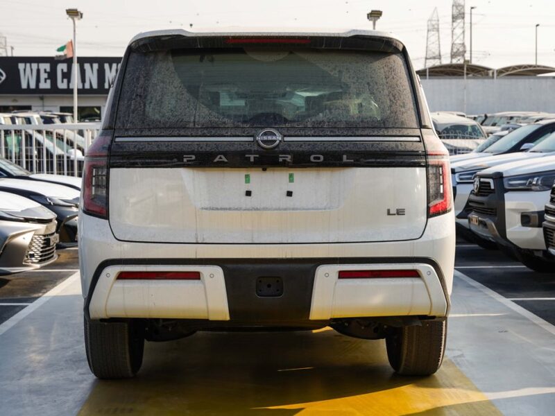 2026 Nissan Patrol LE T2 3.5-liter V6 twin-turbocharged Petrol Engine White Beige SUV GCC Specs