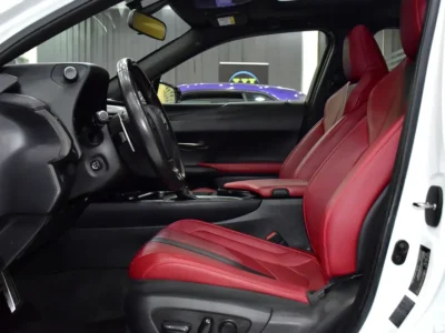 2020 Lexus UX-Series UX 200 F Sport 2.0-liter 4-cylinder Petrol Engine White Red Crossover GCC Specs