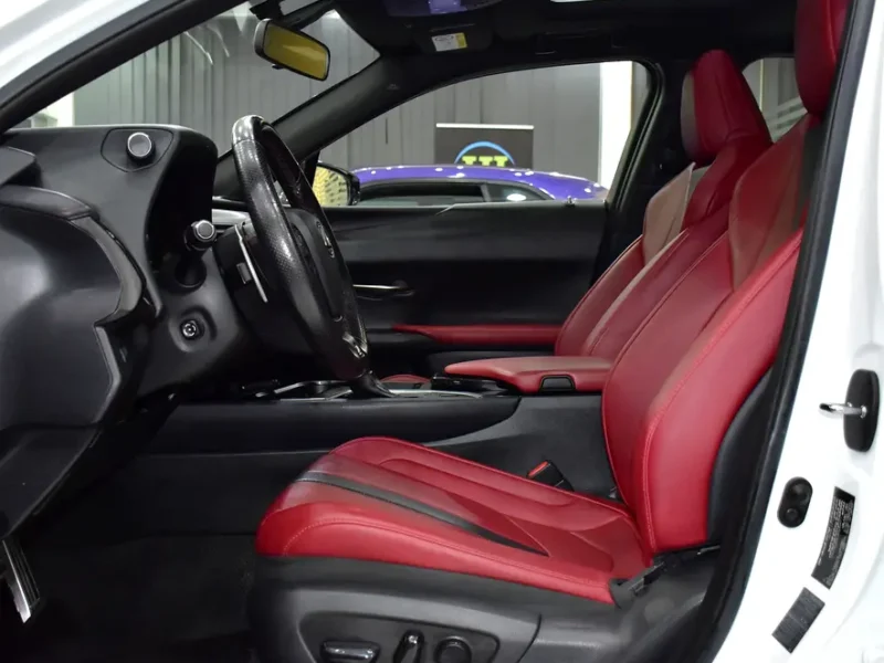 2020 Lexus UX-Series UX 200 F Sport 2.0-liter 4-cylinder Petrol Engine White Red Crossover GCC Specs