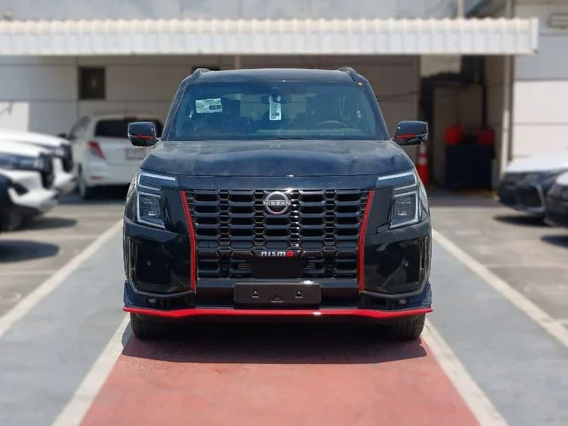 2026 Nissan Patrol NISMO 3.5 Litres 6 Cylinders Petrol Engine Black Red SUV GCC Specs Automatic