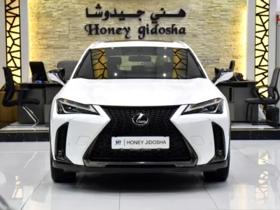 2020 Lexus UX-Series UX 200 F Sport 2.0-liter 4-cylinder Petrol Engine White Red Crossover GCC Specs