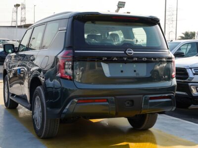2026 Nissan Patrol LE T2 3.5-liter V6 twin-turbocharged Petrol Engine Green Beige SUV GCC Specs