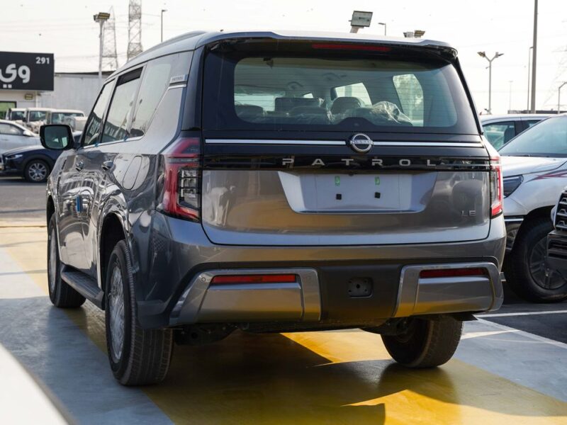 2026 Nissan Patrol LE T2 3.5-liter V6 twin-turbocharged Petrol Engine Grey Beige SUV GCC Specs