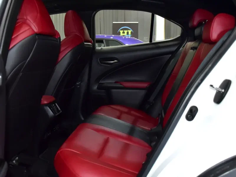 2020 Lexus UX-Series UX 200 F Sport 2.0-liter 4-cylinder Petrol Engine White Red Crossover GCC Specs