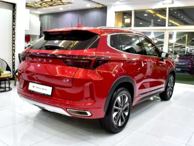 2024 Exeed LX Comfort 4 Cylinders Petrol Engine Red Tan Crossover GCC Specs Automatic