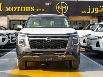 2026 Nissan Patrol LE T2 3.5-liter V6 twin-turbocharged Petrol Engine Grey Beige SUV GCC Specs