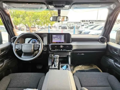 2027 Toyota Prado TURBO ALL ROUNDER 2.4 Litres PETROL V4 Engine Black Grey SUV GCC Specs