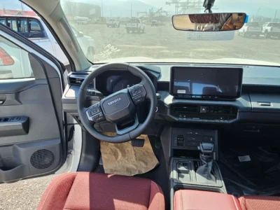 2027 Toyota Hilux MID OPTION 4.0 Litres 6 Cylinders Petrol Engine White Orange Pickup Truck