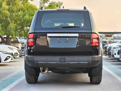 2027 Toyota Prado TURBO ALL ROUNDER 2.4 Litres PETROL V4 Engine Black Grey SUV GCC Specs
