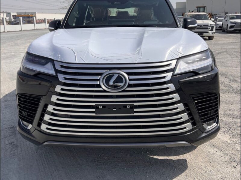 2026 Lexus LX600 PRESTIGE 3.5 Litres TURBO V6 Petrol Engine Black Tan SUV GCC Specs