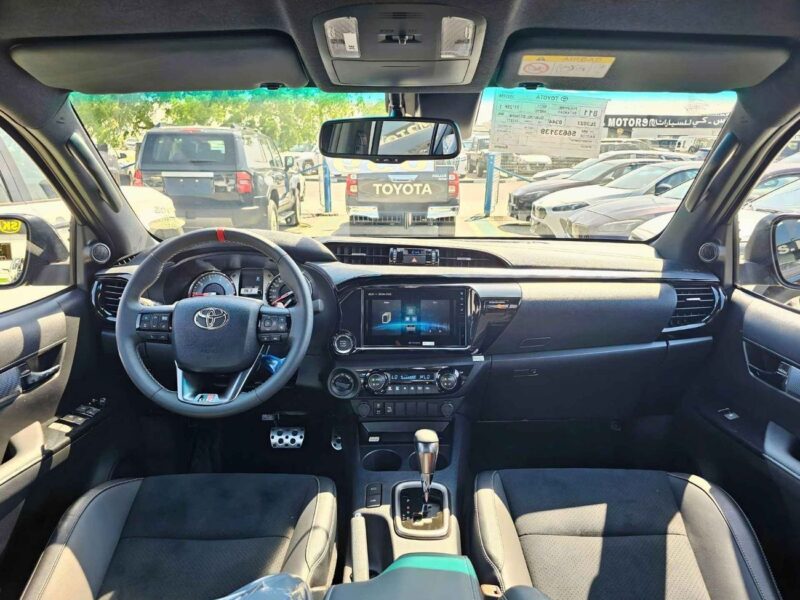 2025 Toyota Hilux GR SPORT 2.8 Litres DIESEL V4 Engine Black Pickup Truck GCC FULL OPTION