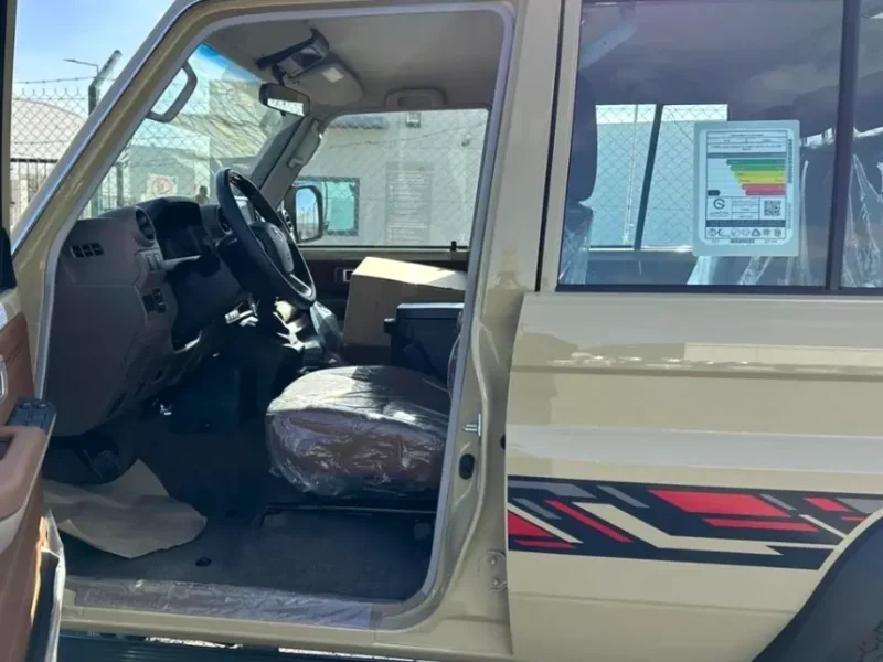 2026 Toyota Land Cruiser 70 Series LC 76 VXR 6 Cylinders Petrol Engine Beige Maroon SUV GCC