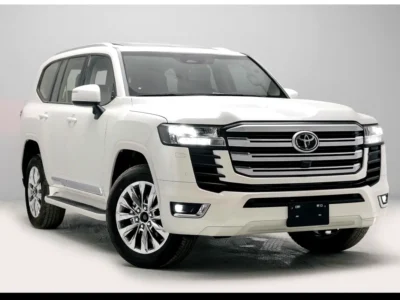 2026 Toyota Land Cruiser GXR 3.5L Twin Turbo 6 Cylinders Petrol Engine White Beige SUV GCC