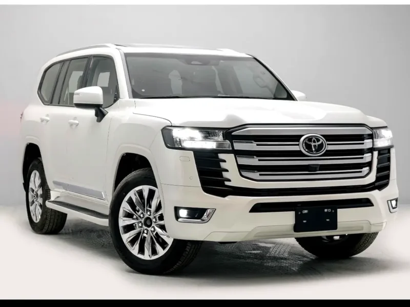 2026 Toyota Land Cruiser GXR 3.5L Twin Turbo 6 Cylinders Petrol Engine White Beige SUV GCC
