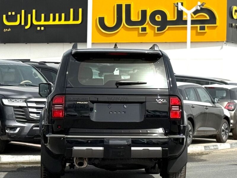 2026 Toyota Prado VXR LUXURY 2.4 Litres 4 Cylinders Petrol Engine Black Beige SUV GCC Specs