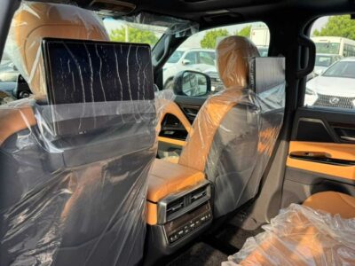 2025 Lexus LX600 SIGNATURE TURBO SPORT 3.5 Litres V6 PETROL Engine Grey Tan SUV GCC Specs