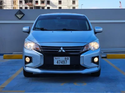 2021 Mitsubishi Mirage G4 1.2 Litres V4 Petrol Engine Silver Grey Sedan American Specs