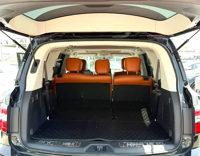 2024 Nissan Patrol LE 8 Cylinders Petrol Engine Black Tan SUV Japanese Specs Excellent Condition
