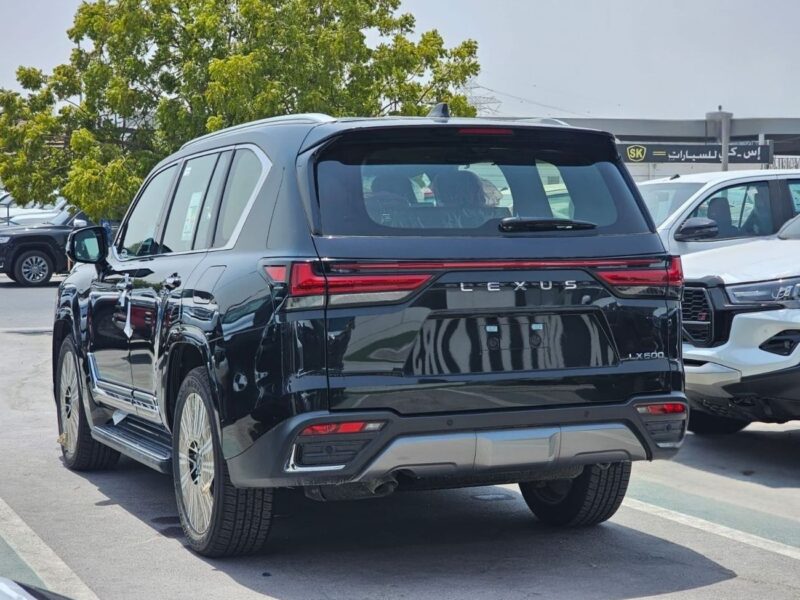2026 Lexus LX600 SIGNATURE 3.5 Litres V6 PETROL Engine Black Red SUV GCC Specs