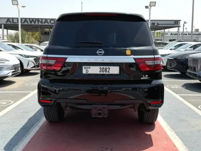 2024 Nissan Patrol LE 8 Cylinders Petrol Engine Black Tan SUV Japanese Specs Excellent Condition