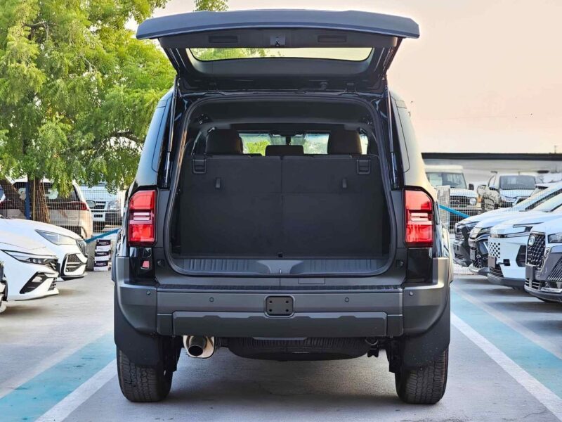 2027 Toyota Prado TURBO ALL ROUNDER 2.4 Litres PETROL V4 Engine Black Grey SUV GCC Specs
