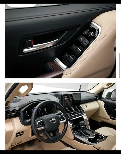 2026 Toyota Land Cruiser GXR 3.5L Twin Turbo 6 Cylinders Petrol Engine White Beige SUV GCC