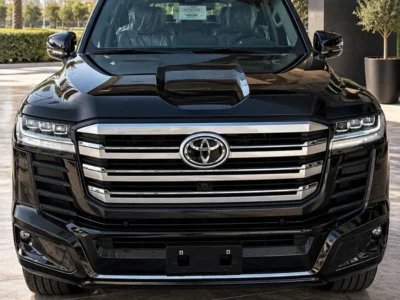 2026 Toyota Land Cruiser VXR 3.5L 6 Cylinders Hybrid Engine Black Red SUV GCC Automatic