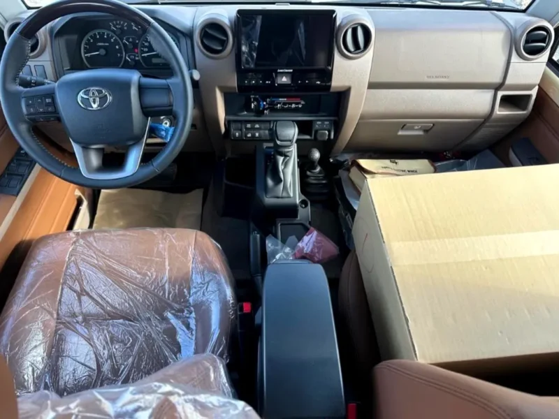 2026 Toyota Land Cruiser 70 Series LC 76 VXR 6 Cylinders Petrol Engine Beige Maroon SUV GCC