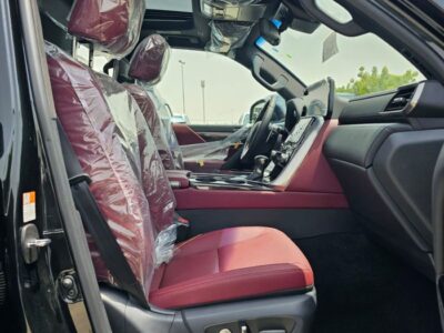 2026 Lexus LX600 SIGNATURE 3.5 Litres V6 PETROL Engine Black Red SUV GCC Specs