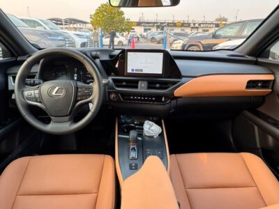 2025 Lexus UX300h PRIME 2.0 Litres HYBRID 4 Cylinders Hybrid Engine Grey Tan SUV GCC Specs