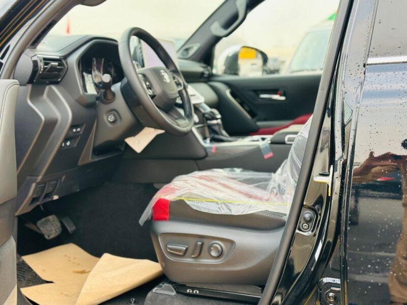 2026 Toyota Land Cruiser VXR 3.5L 6 Cylinders Petrol Engine Black Red SUV GCC Specs Automatic