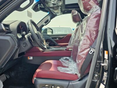 2026 Lexus LX600 SIGNATURE 3.5 Litres V6 PETROL Engine Black Red SUV GCC Specs